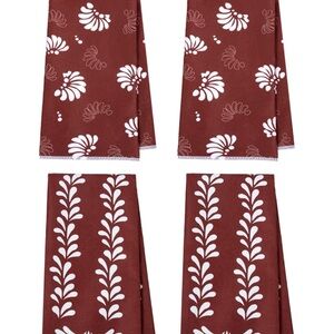 Mexican Kitchen Dish Towels Absorbent Soft set of 4